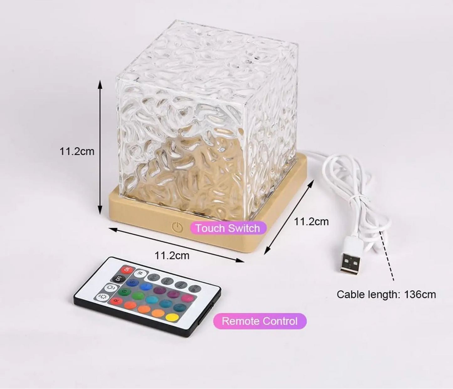 Veilleuse Bebe Cube Sous Marin - NN Baby&Mummy