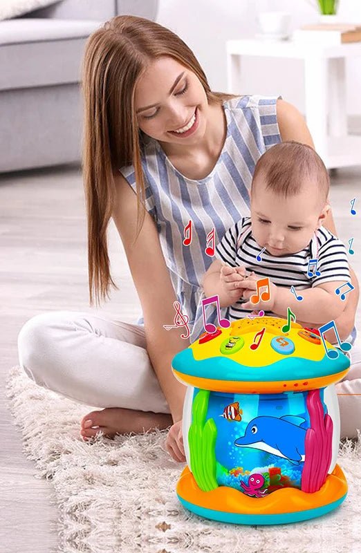 Veilleuse Bébé - Projecteur Lumière Aquatique - NN Baby&Mummy